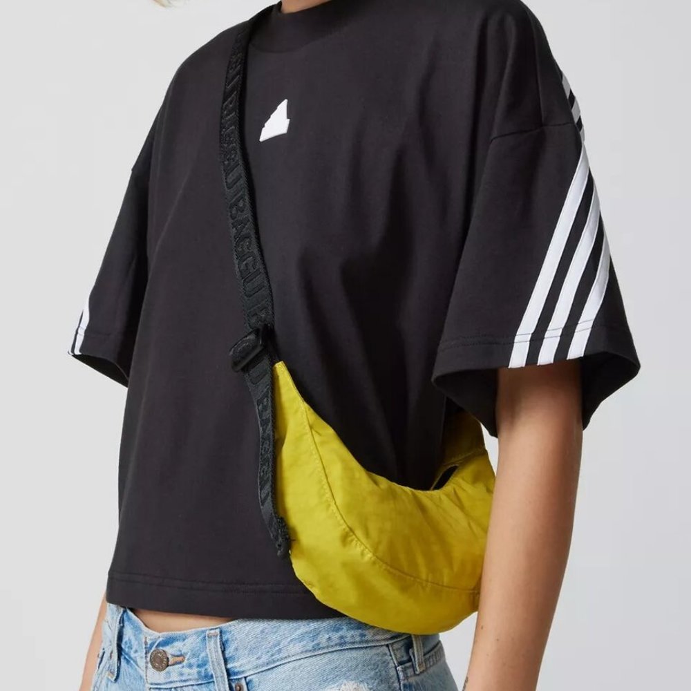 NWT Baggu Mini Crescent Bag - Sour - Picture 3 of 8